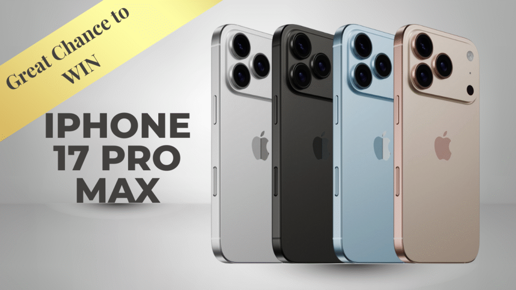 Betterway Mortgages Broker Giveaway |  iphone 17 pro max